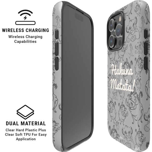 Disney The Lion King Hakuna Matata iPhone 16 Pro Magsafe Impact Case
